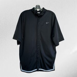 Vintage Y2K Nike Tear Away Basketball Warmup Shooting Short Sleeve Jacket Men L
